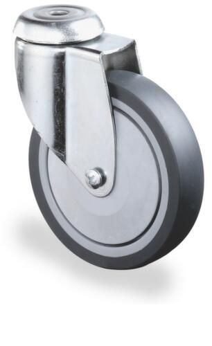 BS-ROLLEN Thermoplastisch apparaatwiel met draadvangkappen