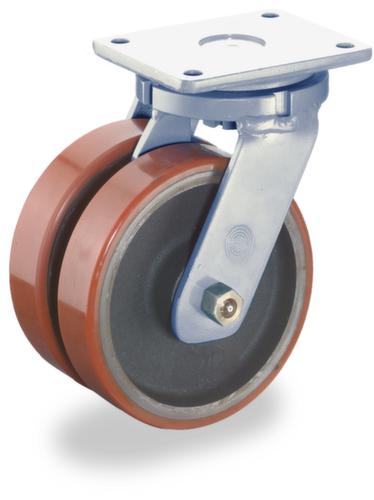 BS-ROLLEN Tweeling-zwaarlastwiel