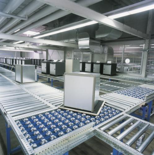 Blume Förderanlagen Rollenbaan voor zware lasten met stalen rollen