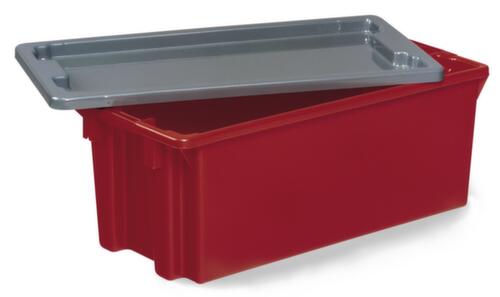 Draaistapelbak met gesloten wanden