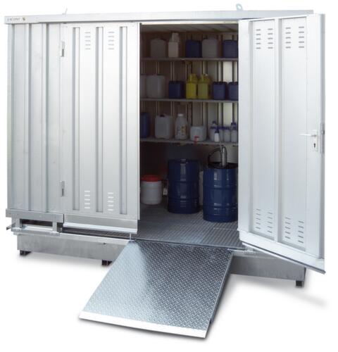 Lacont Container voor gevaarlijke stoffen voorgemonteerd