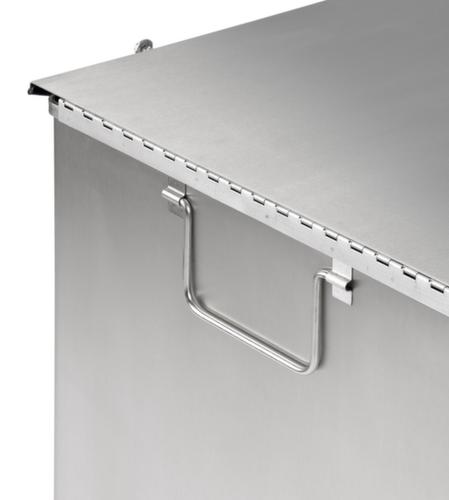 Industriële pedaalemmer met draaggreep