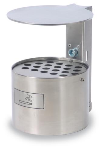 Asbak voor wand- of paalmontage