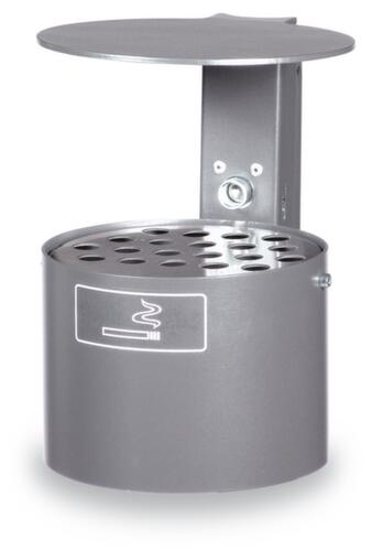 Asbak voor wand- of paalmontage