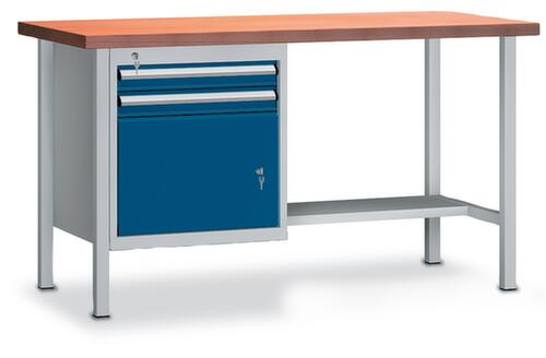 KLW Lutz Werkbank in RAL 7035/5010