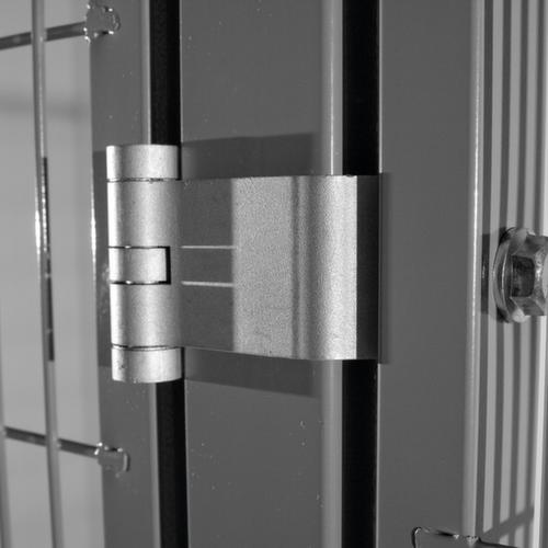 TROAX Veiligheidshek voor machines met maaswijdte 100x20 mm