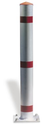 Afzetpaal met puntige kop