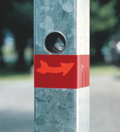 Afzetpaal met puntige kop