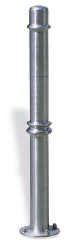 Afzetpaal van roestvrij staal