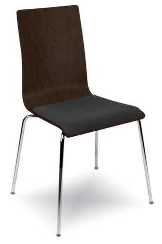 Nowy Styl Houten kuipstoel met 4-voetonderstel