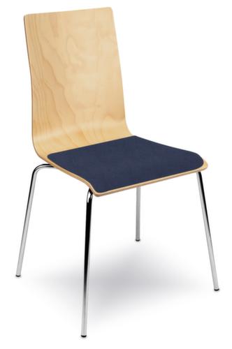 Nowy Styl Houten kuipstoel met 4-voetonderstel