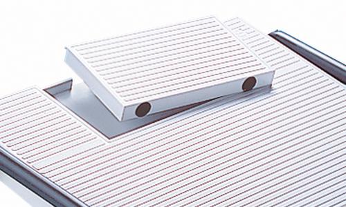 WEDO Kantelbare voetsteun Relax met uitsparing voor voetschakelaar