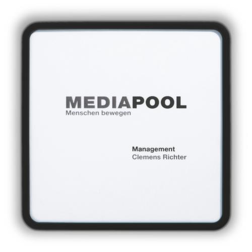 Deurbord VarioSign met gekleurde lijst