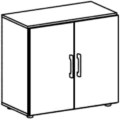 Gera Kast met openslaande deuren Milano