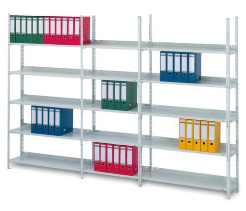 hofe Schroefstelling voor dossiers basissectie met afdeklegbord