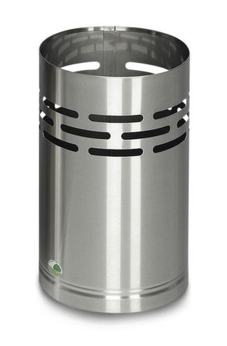 RVS prullenmand H 38, 14 l