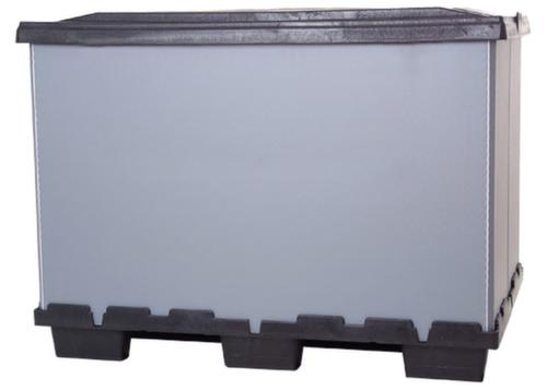 Vouwkrat voor pallets met 3 sleden