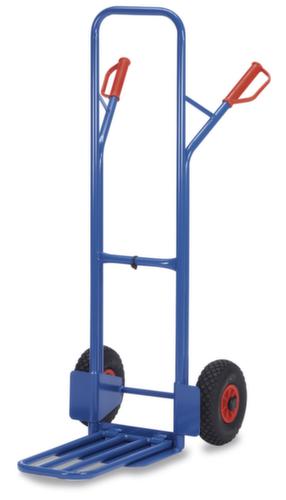 fetra Krattensteekwagen met schep, draagvermogen 300 kg, lucht banden