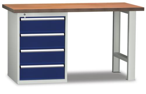 KLW Lutz Werkbank in RAL 7035/5010