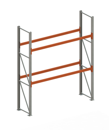 META Palletstelling MULTIPAL voor 6 pallets, 2900 mm breed, 3 opslagniveaus