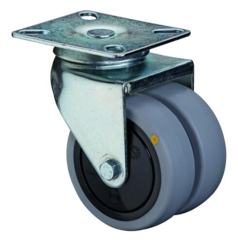 BS-ROLLEN Dubbel zwenkwiel