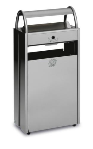 VAR Combi-asbak met 2 inworpopeningen