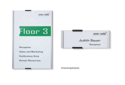 Muurbord ALUMINO van acrylglas