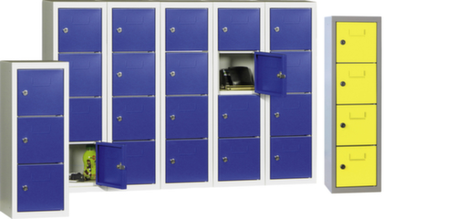 Lockerzuil met cilinderslot