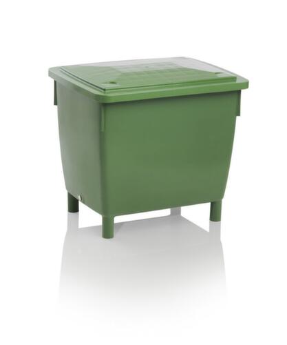 Onderrijdbare rechthoekige bak lichtdicht