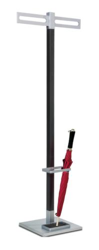 Staande kapstok Montana, zilver/antraciet