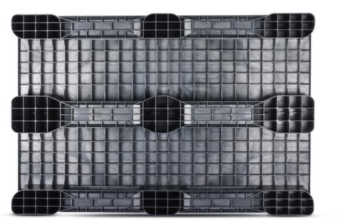 Hygiënepallet, polypropyleen regeneraat, lengte x breedte 1200 x 800 mm