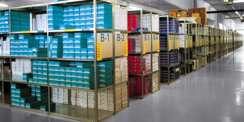 hofe Schroefstelling, 5 vloer, RAL7035 lichtgrijs