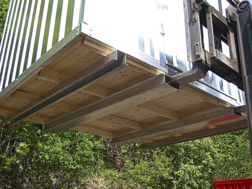 Stapelaar-/kraanontlading