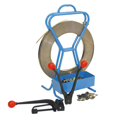 Omsnoeringsset Eco met staalband, bandbreedte 16 mm