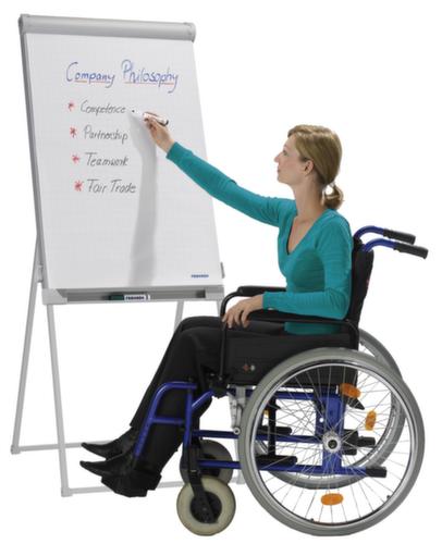 Franken flipover PRO Deluxe Standard met 2 papierhouders, hoogte 1100 - 1880 mm