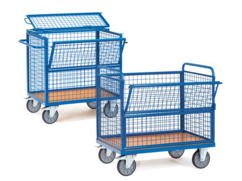 fetra Bakwagen met wanden van draadgaas