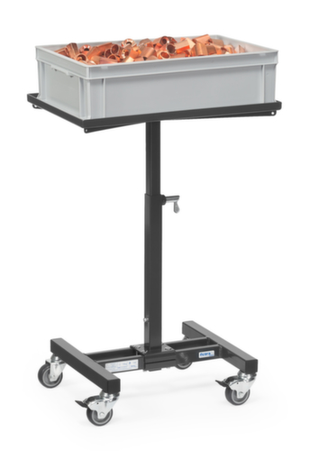 fetra Materiaalstandaard GREY EDITION met rasterhoogteverstelling, draagvermogen 150 kg, hoogte 995 mm