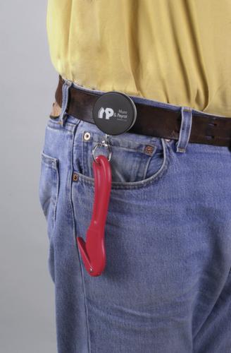 Cutterhouder met trekband