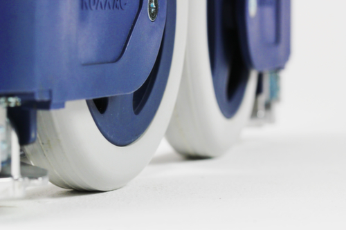 RuXXac in-/uitklapbare aluminium steekwagen, draagvermogen 125 kg, polymeer banden