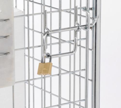 Veiligheidsrolcontainer, draagvermogen 500 kg, lengte x breedte 715 x 805 mm