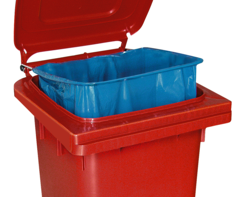 Zakhouder voor afvalton