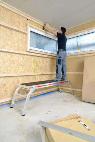 Hymer In-/uitklapbaar werkplatform, bordeshoogte 580 mm