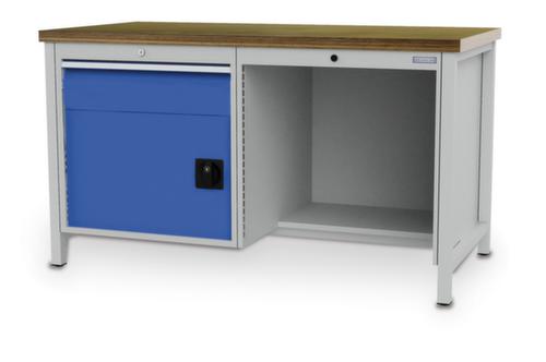 Bedrunka + Hirth Werkbank frame in veel kleuren en blad in verschillende soorten verkrijgbaar