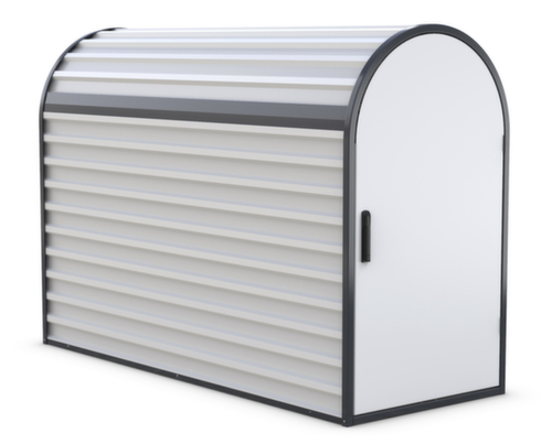 Fietsgarage BikeBox 3, hoogte x breedte x diepte 1400 x 820 x 2050 mm