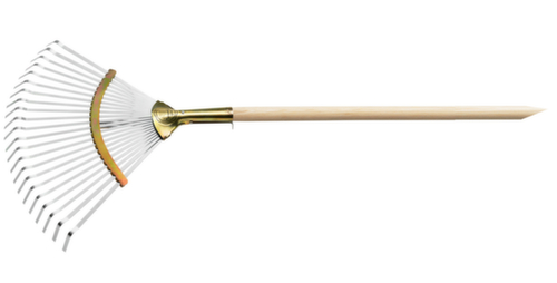 Flora Uitrustingsset tuin en landschap met blik, hark, reiniger en bezem