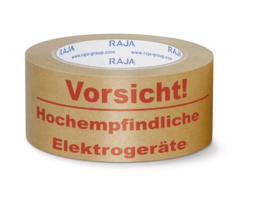 Milieuvriendelijk papieren waarschuwingstape