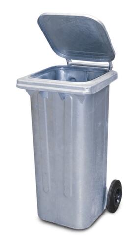 Afvalton van plaatstaal oliedicht en brandveilig