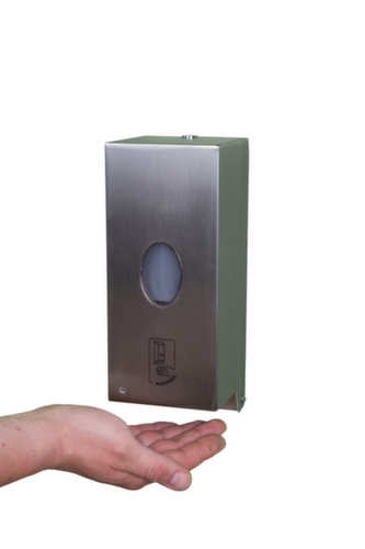 Dispenser voor desinfectiemiddel, met sensor