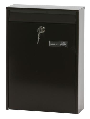 Wandbrievenbus Leipzig met naambordje