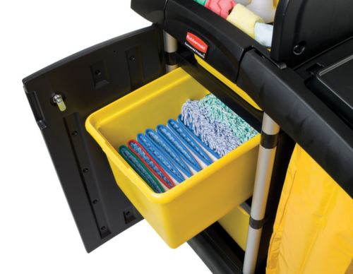 Rubbermaid Afsluitbare reinigingswagen Hygen met vuilniszak